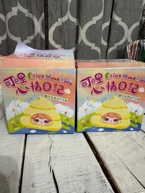 Plush Mood Diary set of 2 blind box – 1 Sealed and 1